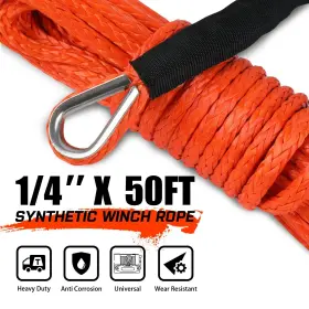 795802449088 STEGODON Synthetic Winch Rope Line Cable Protec #2