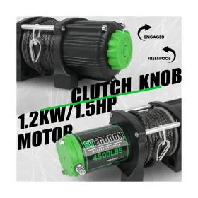 USAM-STEW004S STEGODON Winch Waterproof Electric Atv Utv Rope #3