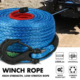 USAM-STWR003 STEGODON Synthetic Winch Rope Dyneema Cable Line #2