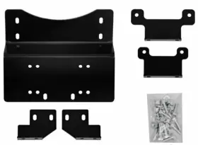 WM-H-PIO-00 SUPERATV Winch Mounting Plate 700 Honda Pioneer