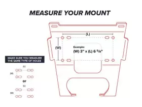 WM-K-TRX4-02 SUPERATV Winch Mounting Plate Kawasaki Teryx #2