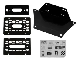 WM-P-RAN900-13-001-00 SUPERATV Winch Mounting Plate Xp 570