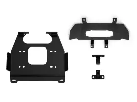 WM-P-RZR1K-00 SUPERATV Winch Mounting Plate Rzr Xp 1000