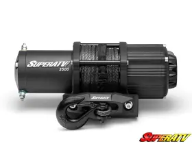 WN-3500 SUPERATV Synthetic Rope Atv Utv Winch Wireless Remote #2