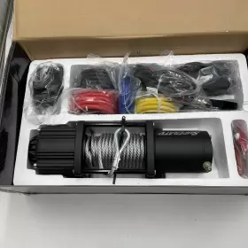 WN-4500 SUPERATV Ops Winch Wireless Remote Steel Cable #3