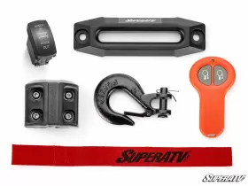 WN-6000 SUPERATV Utv Atv Winch Wireless Remote Synthetic Rope #2