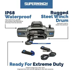 1712201 SUPERWINCH Winch Synthetic Rope #2