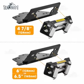 101055 TAOUS Front Winch Mounting Plate Am Kit 1000R Turbo #3
