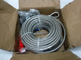 GAC9312-50WC TOP PARTS Galvanized Wire Rope Winch Cable