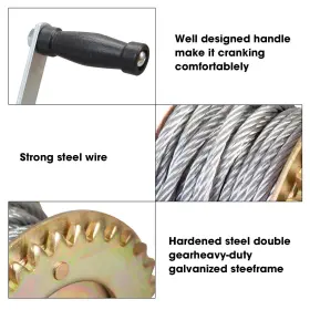 615268116150 TORIN Winch Steel Wire 1600 #2