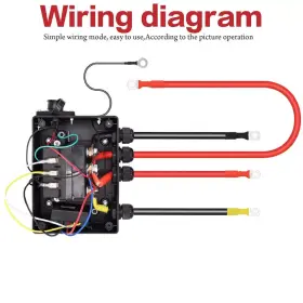 SWHGFVD0084H TORKETTLE Winch Solenoid Relay Control Contactor #3