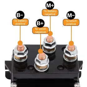 YHGFDSW0086 TORKETTLE Winch Solenoid Contactor Relay Atv Utv #3