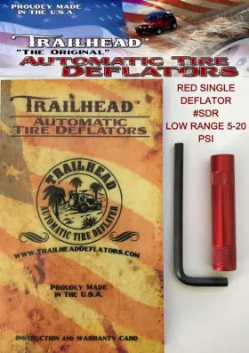 DKR-1 TRAILHEAD Tire Deflator Single