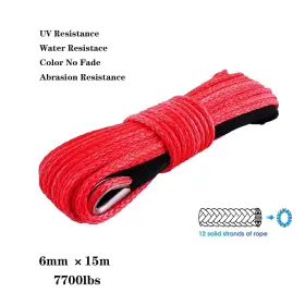 707025492338 TRITXIY Synthetic Winch Rope Protecing Sleeve #3