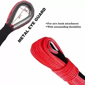 707025492369 TRITXIY Synthetic Winch Rope Protecing Sleeve Fo #2