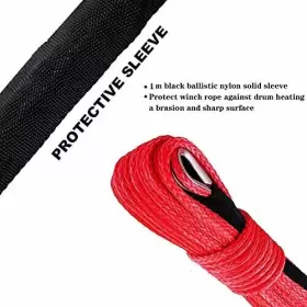 707025492369 TRITXIY Synthetic Winch Rope Protecing Sleeve Fo #3