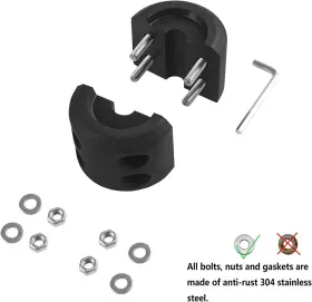 U-HOST-1 UCREATIVE Winch Rope Hook Rubber Stopper Steel #2