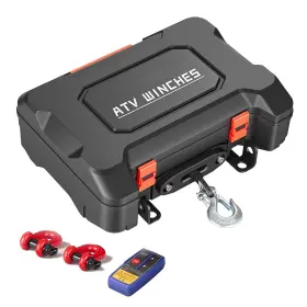 Uimoso Dhbxsatvjp35ii7mm001 Portable 12v Electric Winch Kit With 3500 Lbs Synthetic Rope Uimoso Dhbxsatvjp35ii7mm001 Portable 12v Electric Winch Kit With 3500 Lbs Synthetic Rope