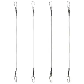 310252 VIDAXL Rope Carabiner Rubber