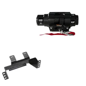 MA11901 VIPER Bk Winch Mount 570 Polaris Ranger
