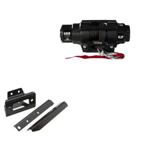 MA11908 VIPER Bk Winch Rope Mount Rzr Polaris