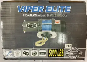 EX5000 VIPER Atv Utv Wireless Waterproof Winch Box Elite