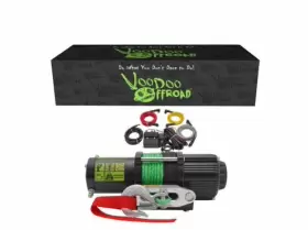 618089016210 VOODOO OFFROAD Summoner Utv Winch Synthetic Rope #2