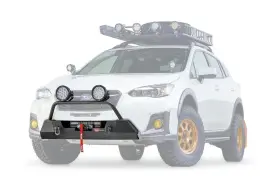 106221 WARN Crosstrek Winch Mount Subaru #2
