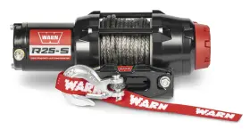 110020 WARN Synthtic Rope Winch R25