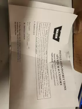 2874678 WARN Atv Winch Mount Kit 500 600 700 Polaris #2