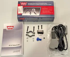 4501-0261 WARN Winch Remote Lead Integrated Mini Rocker