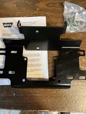 63801 WARN Atv Winch Mount KVF360 Kawasaki Prairie #2