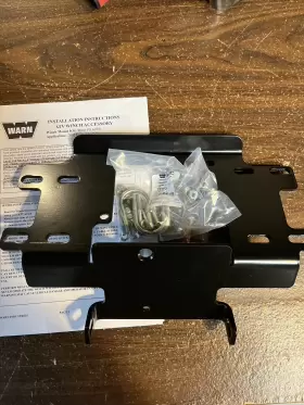 63801 WARN Atv Winch Mount KVF360 Kawasaki Prairie