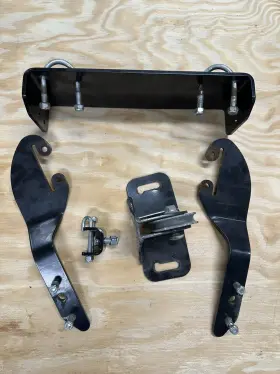 64669 WARN Plow Mount Kit 660 Yamaha Grizzly #2