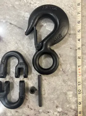 77681 WARN Winch Hook Coupler Hammerlok Swivel Towing