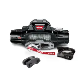 95950 WARN Zeon Winch Synthetic Rope Wired Remote