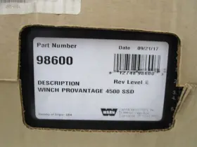 98600 WARN Pro Vantage Ssd Winch