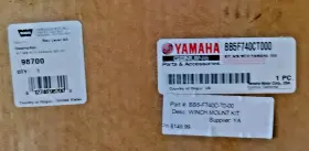 98700-BB5F740CT000 WARN FOR YAMAHA Winch Mount Kit