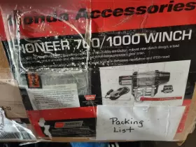 89137 WARN / HONDA Utv Winch Sxs Pioneer #2