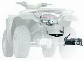 87987 WARN INDUSTRIES Winch Mount Bracket Rzr 900 Polaris #3