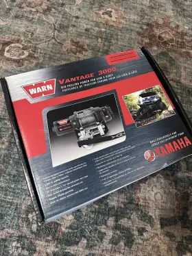 SSVF740CT000 WARN Vantage Winch Kit 3000 Yamaha