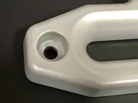 ST87631 WARN Hawse Winch Fairlead Powder Coated Vguc #3