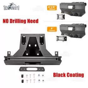 80106006 WEISEN Front Bumper Winch Mount Plate Am Kit X3 #2