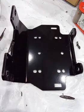 80106013 WEISEN Bumper Winch Mounting Plate Bracket Kit 700