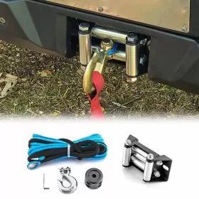 80310006 WEISEN Winch Roller Fairlead Synthetic Rope Set Utv