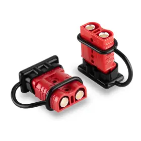 Weisen 80310018 2pcs Red 175a Battery Quick Connect Winch Connector Plug Power Supply For