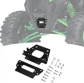 80DA106008 WEISEN Utv Winch Mount Plate Bracket Krx Kit 1000
