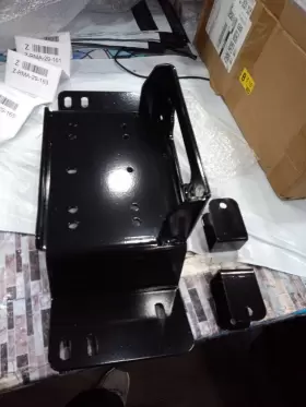 Z197 WEISEN Drill Front Bumper Winch Mount Bracket Plate 700