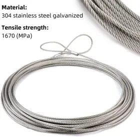 CLLJXTZ001 WHDZ Winch Cable Trailer Synthetic Traction Rope #2