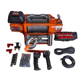 WMSL1750012V-HSPEC WINCHMAX Electric Winch Steel Cable Remote